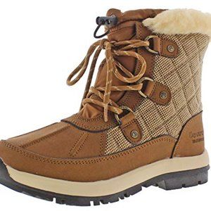 Bearpaw  Bethany Women's Waterproof Boot, 1845W,  Tan Women Size 5  retail $110